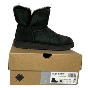 Ugg Black Classic Cuff Mini